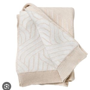 Garbo & Friends Strada Bianco cotton blanket